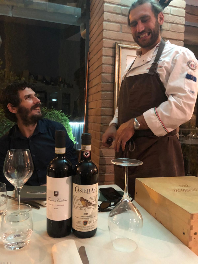Rustic Tuscan tasting
